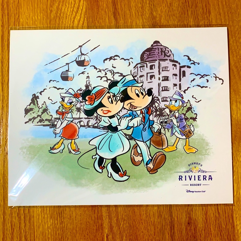 3/$40 Disney Vacation Club Member Exclusive Print